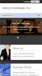 Mobile Screenshot of henryworldwide.com